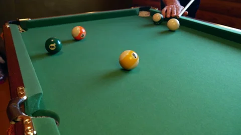 American pool. Stock Footage 167834733