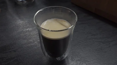 In American pour milk Stock Footage 101664353