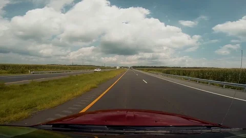 American road timelapse Stock Footage 76359421