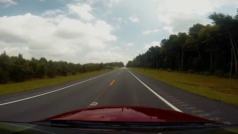 American road timelapse Stock Footage 76359423