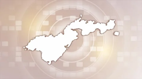 American Samoa Animated Map Stock Footage 275595409