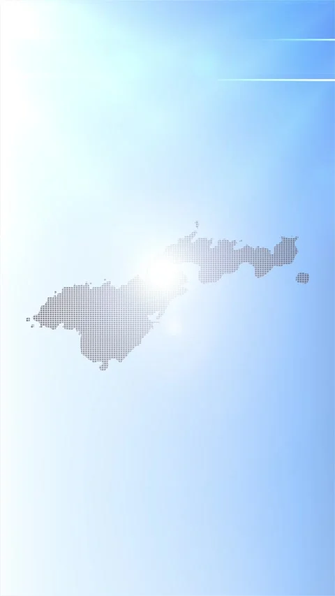 American Samoa Map Opener Stock Footage 276971056