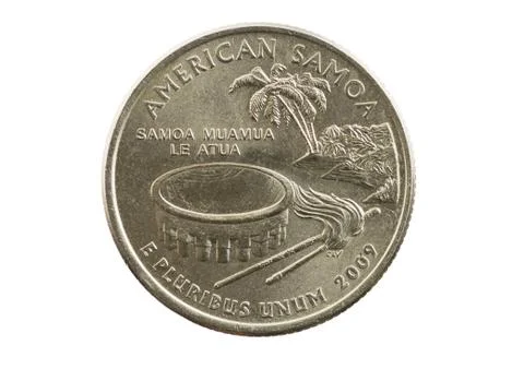 American samoa quarter Stock Photos