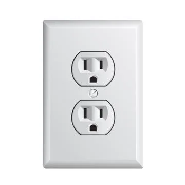 American socket Illustrazione stock