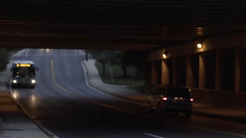 American Street Stock Footage 97148879