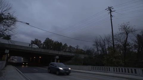 American Street Stock Footage 97149292
