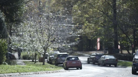 American Street Stock Footage 97149760