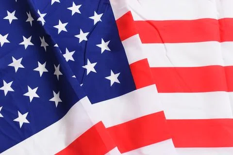 American wave flag texture background, USA Stock Photos