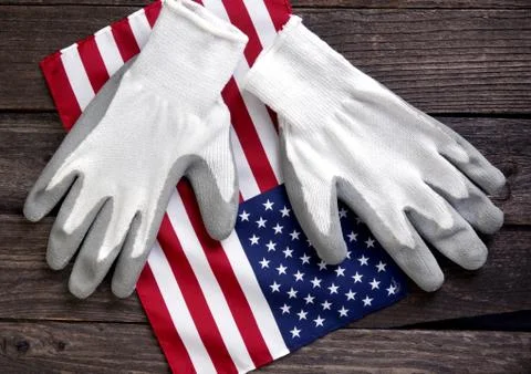 American Worker. Stock Photos
