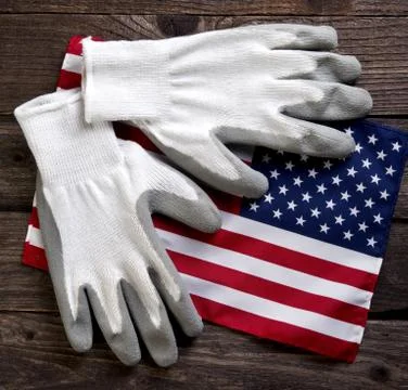 American Worker. Foto stock