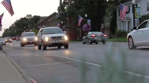 Americana Traffic Stock-Footage 41439140