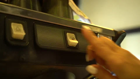 Americano coffee making process Stock Footage 229859720