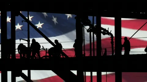 Americans at work composite Vidéo 290417