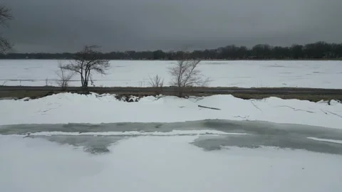 Ame's Point Walking Path Video stock 233479246