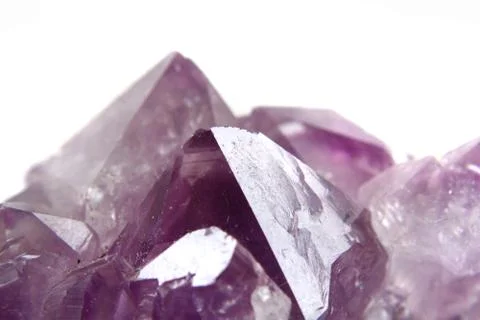 Amethyst background Stock Photos
