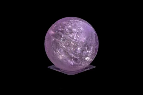 Amethyst ball. Stock Photos