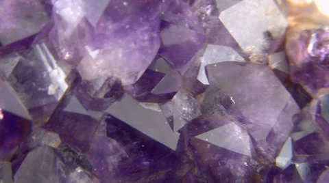 Amethyst close up 12 Stock Footage 35105010