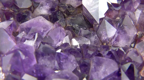 Amethyst close up  Video stock 35102688