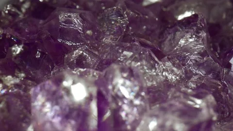 Amethyst Close Up Stock Footage 152425421