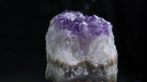 Amethyst Close Up.  Stock Footage 152488033