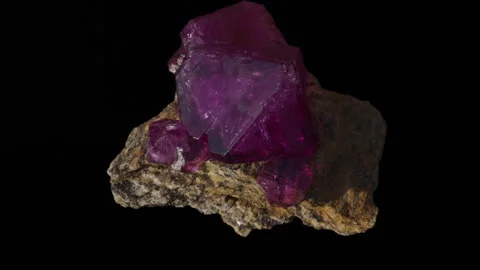 Amethyst Crystal Stock Footage 332895544