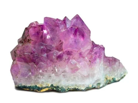 Amethyst  crystal Stock Photos