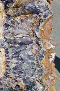 Amethyst druse Stock Photos