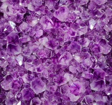 Amethyst druze Stock Photos