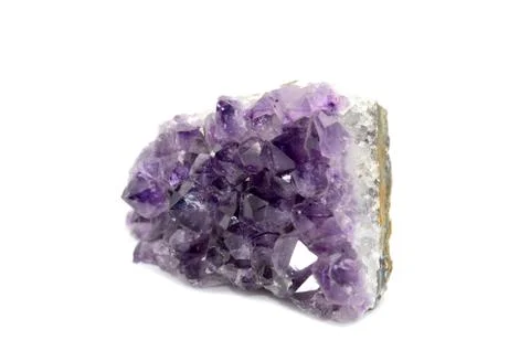 Amethyst Druzy Foto stock