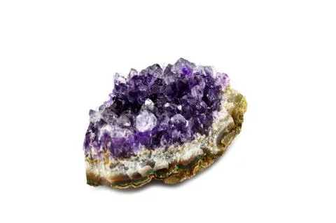 Amethyst Druzy Stock Photos