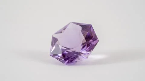 Amethyst Gem Stone Macro Image Foto stock