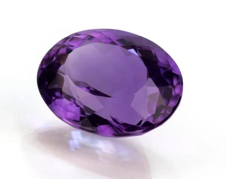Amethyst gemstone Stock Photos