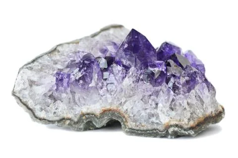 Amethyst gemstone Stock Photos