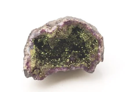 Amethyst geode Stock Photos