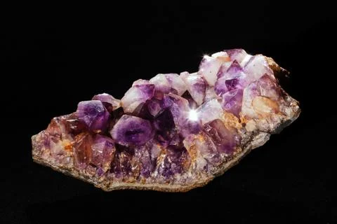 Amethyst from the Mexico Stock Photos