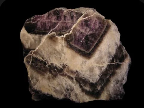 Amethyst polished Stock Photos