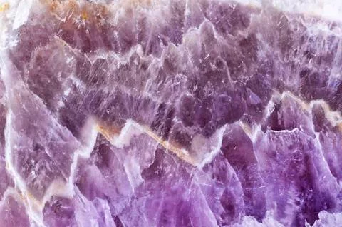 Amethyst polished violet texture as nice natural background Stock Photos