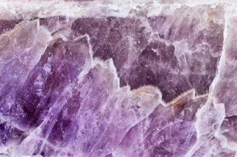 Amethyst polished violet texture as nice natural background Stock Photos