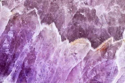 Amethyst polished violet texture as nice natural background Stock Photos