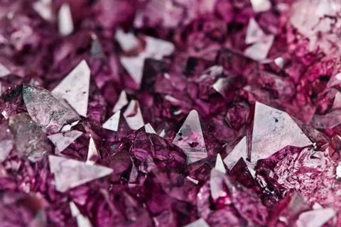Amethyst quartz Stock Photos