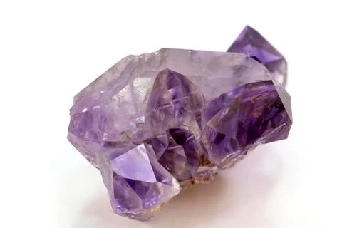 Amethyst Raw Stock Photos
