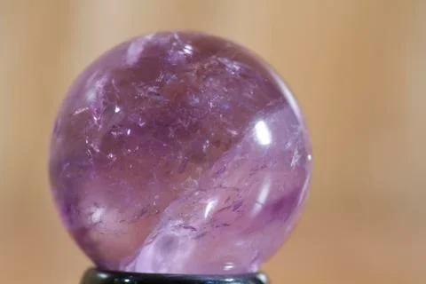 Amethyst Sphere Stock Photos
