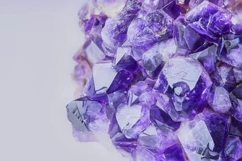 Amethyst stacking Stock Photos