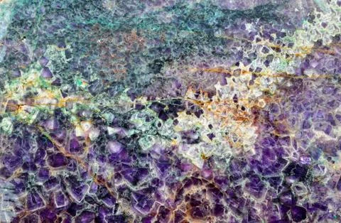 Amethyst stone texture Stock Photos