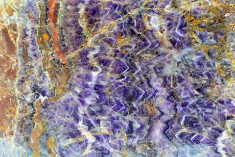 Amethyst stone texture Stock Photos