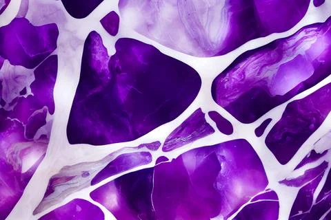 Amethyst violet marble abstract background Stock Illustration