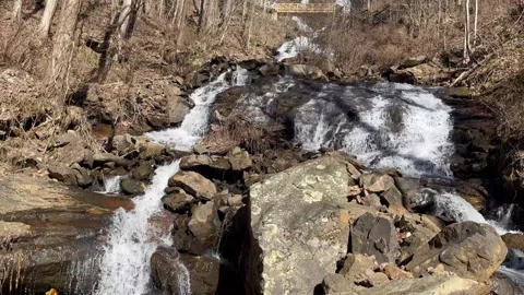 Amicalola fall 3 Stock Footage 257516997