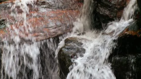 Amicalola Falls 01 - 720p 스톡 동영상 11860746