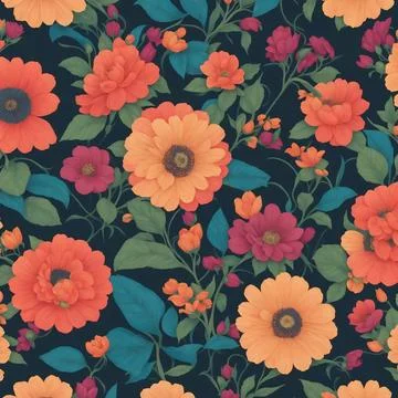 Amidst the blossoms Ilustración de archivo