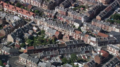 Amiens aerial Stock Footage 65382083